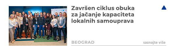 Završen ciklus obuka za jačanje kapaciteta lokalnih samouprava