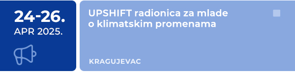 UPSHIFT radionica za mlade o klimatskim promenama